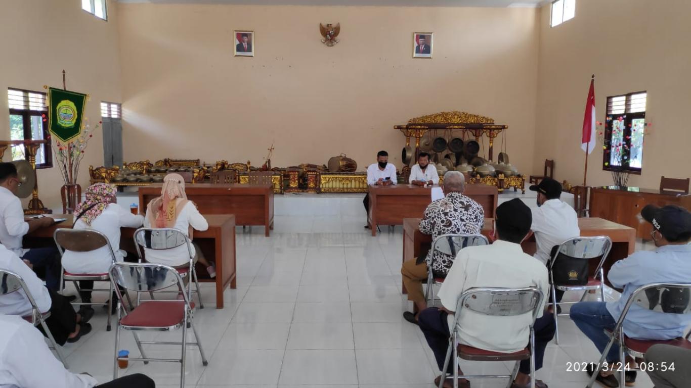 KORDINASI PEMERINTAH KALURAHAN SELOHARJO