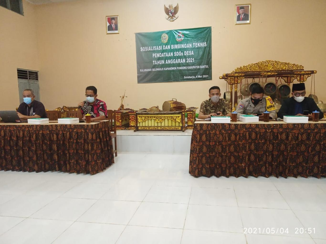 SOSIALISASI SDGs KALURAHAN SELOHARJO