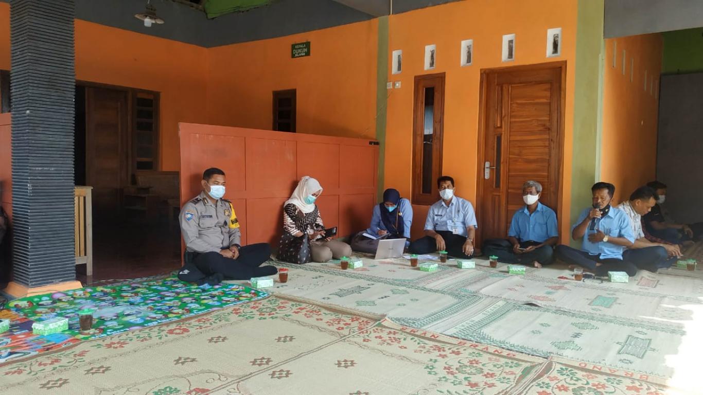 SOSIALISASI PEMBANGUNAN IRIGASI DI DUSUN JELAPAN