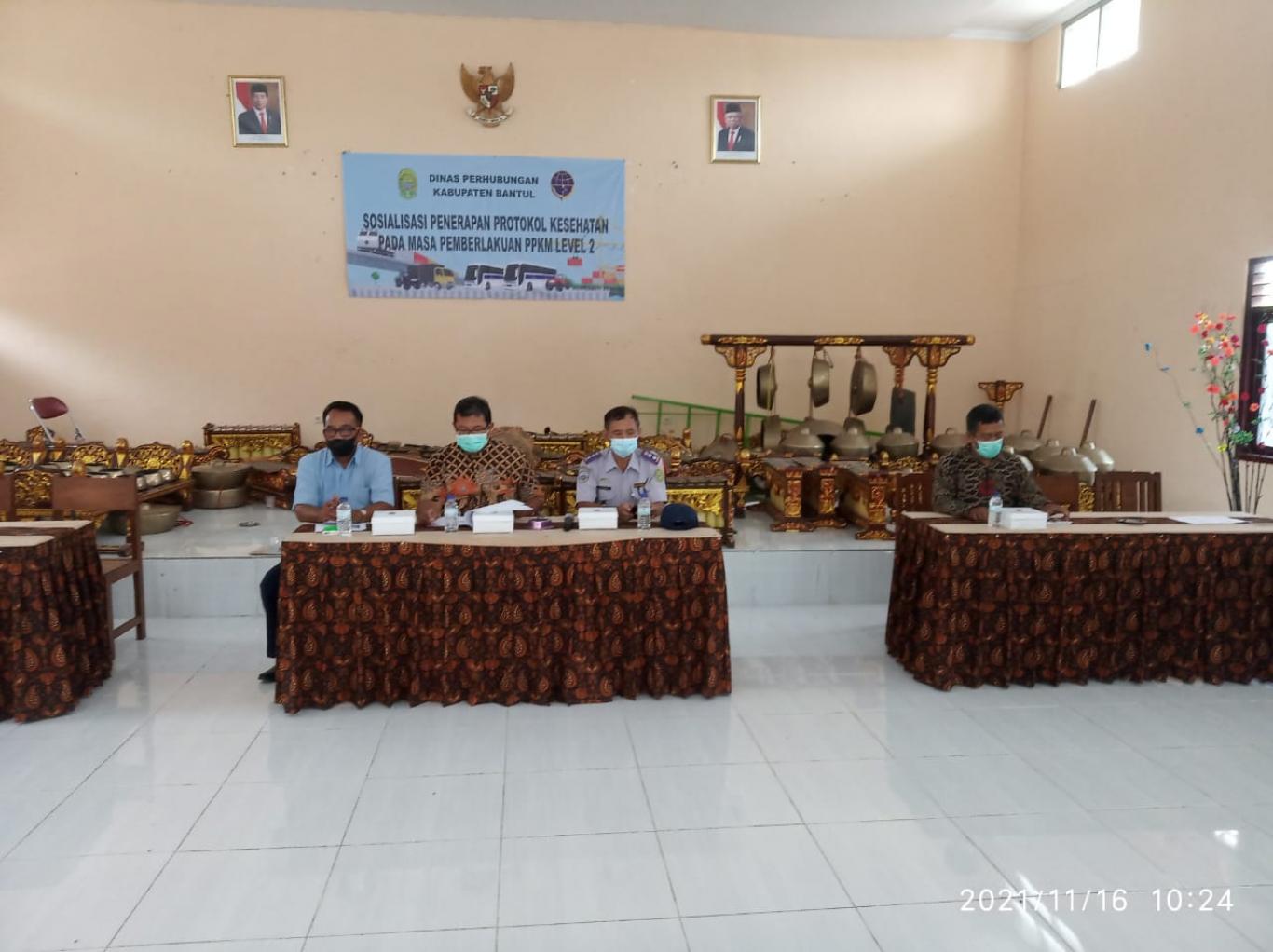 SOSIALISASI PROTOKOL KESEHATAN PPKM LEVEL 2
