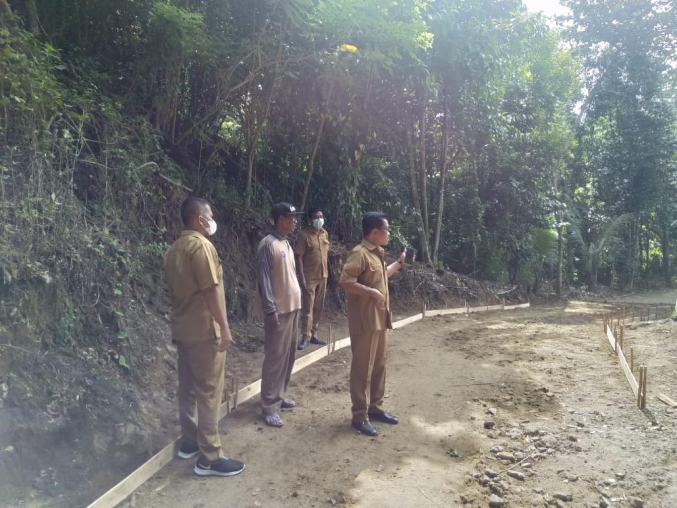 MONITORING COR BLOK PADUKUHAN BIRO 