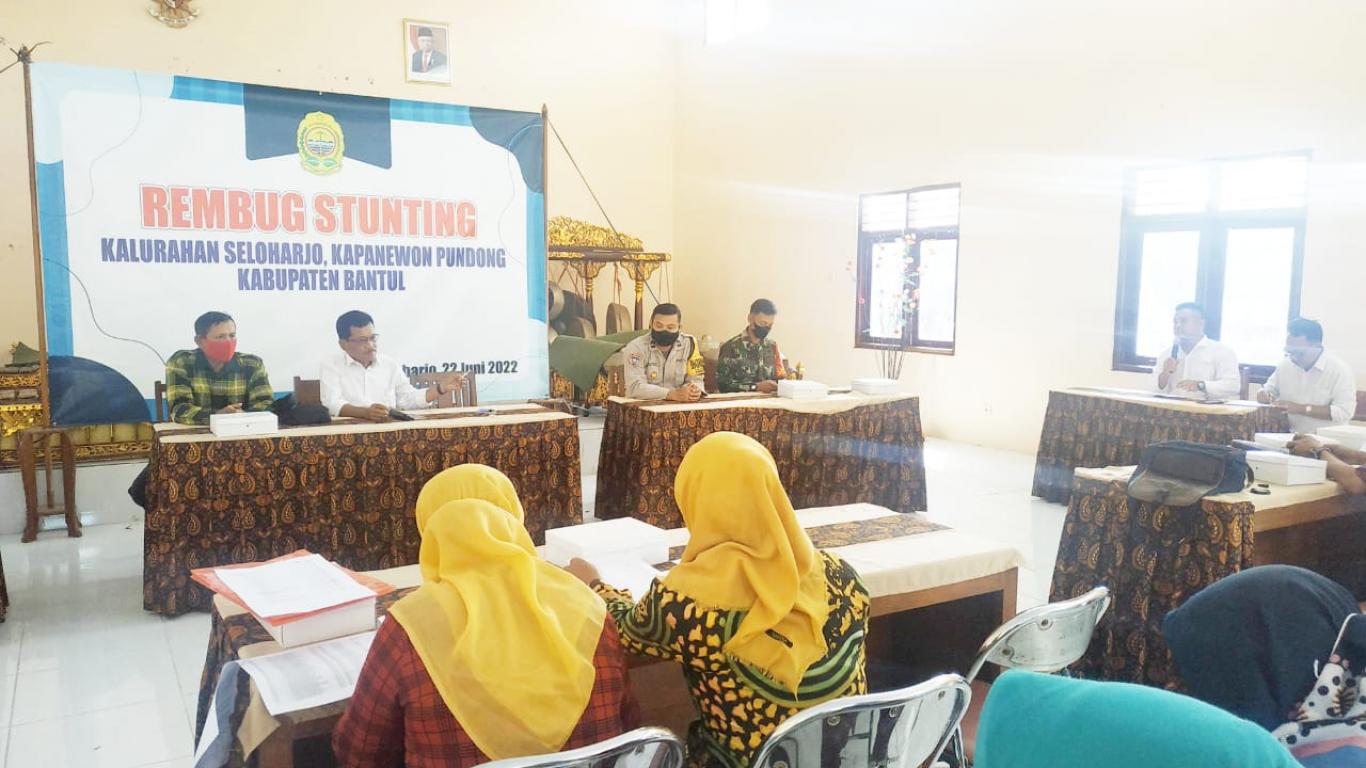 Rembug Stunting Kalurahan Seloharjo 