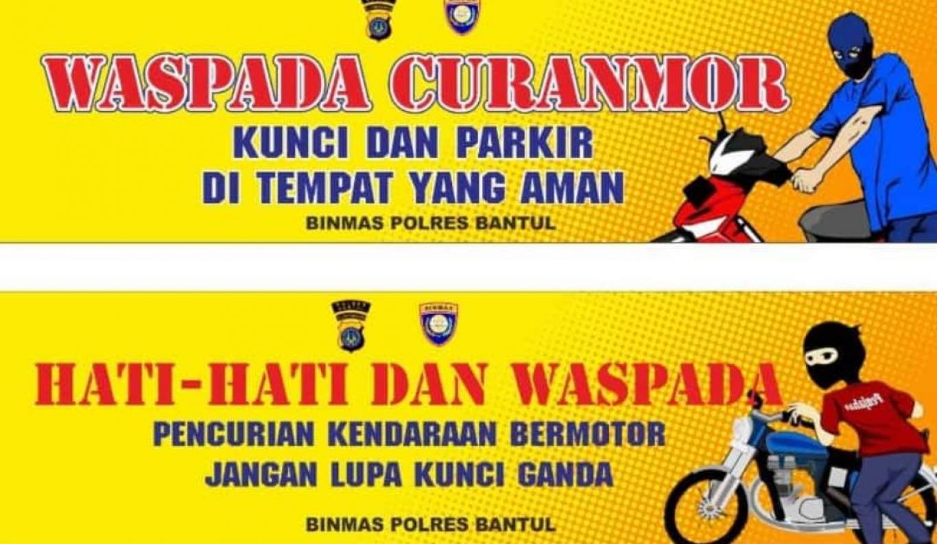 Waspada Pencurian Kendaraan Bermotor