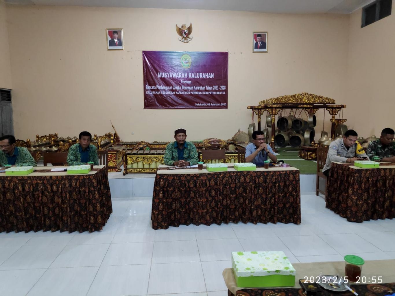 Musyawarah Kalurahan Penetapan Rencana Pembangunan Jangka Menengah Kalurahan Tahun 2023-2028 Kalurah