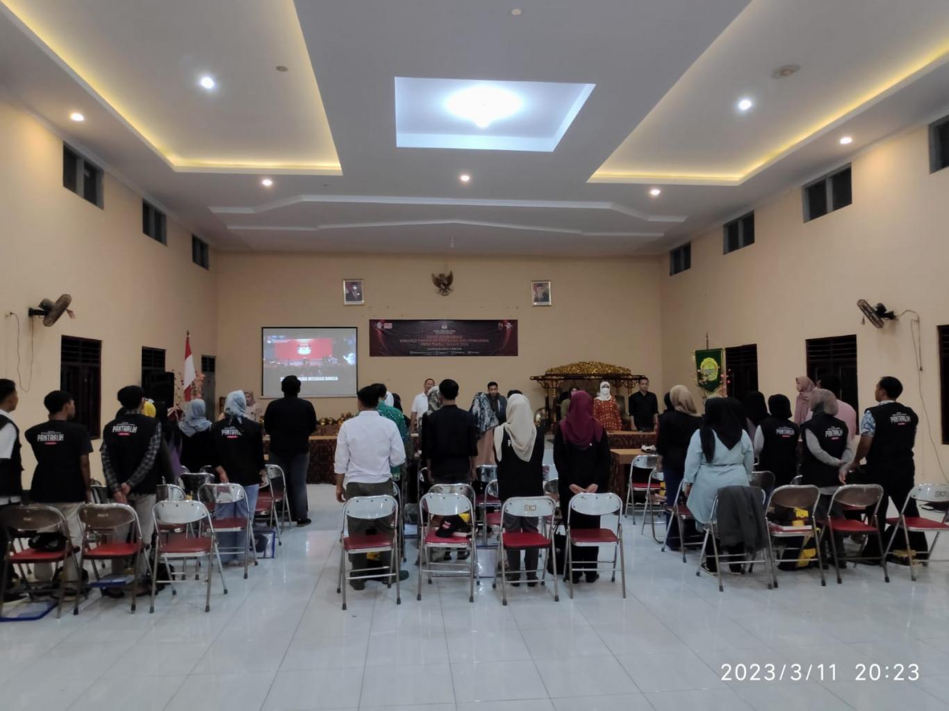 RAPAT KOORDINASI EVALUASI PROSES PENCOCOKAN DAN PENELITIANN PADA PEMILU TAHUN 2024