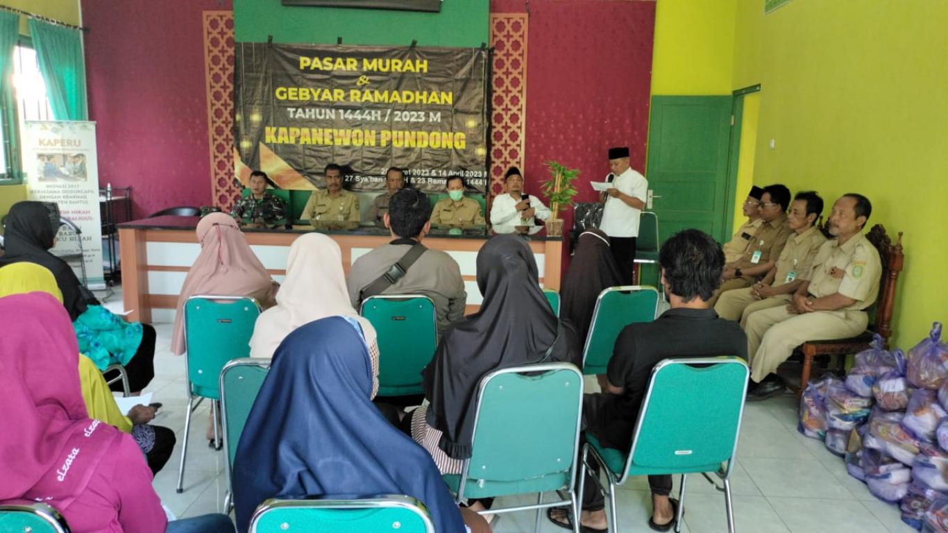 OPERASI PASAR MURAH MENYAMBUT BULAN RAMADHAN 1444 H