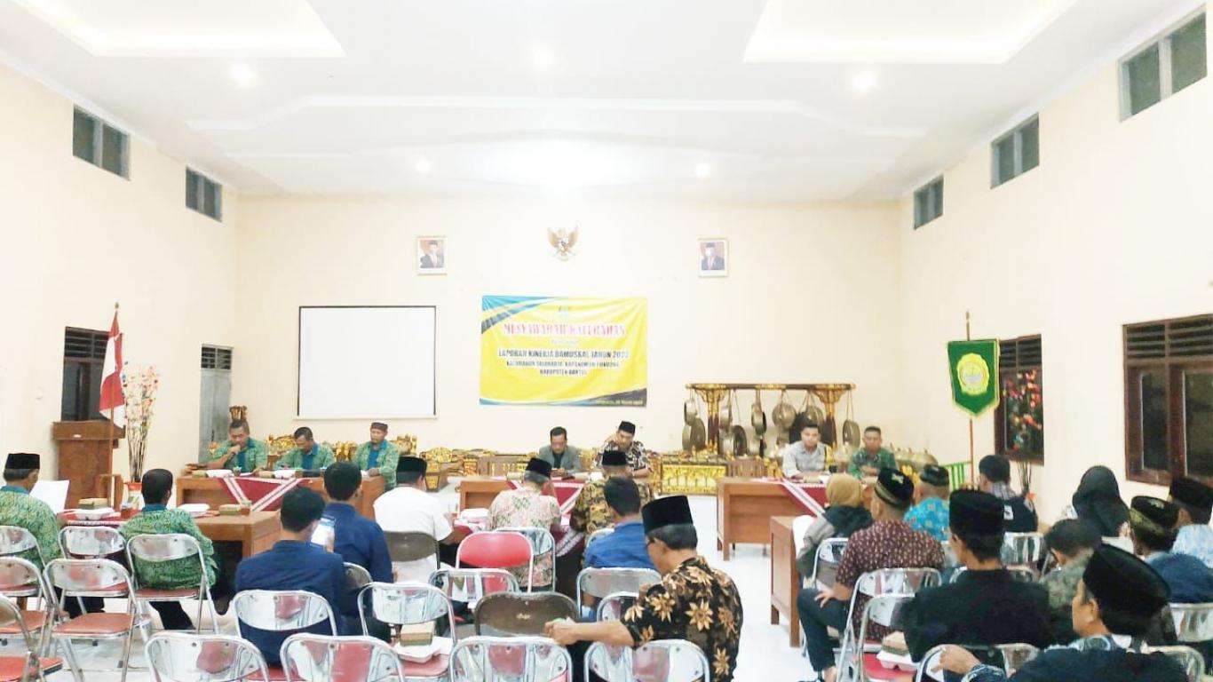 MUSKAL TENTANG KINERJA BAMUSKAL DI KALURAHAN SELOHARJO 
