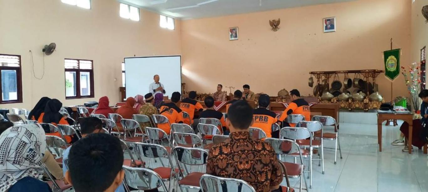 SOSIALISASI FORUM PENGURANGAN RESIKO BENCANA (FPRB) DI KALURAHAN SELOHARJO