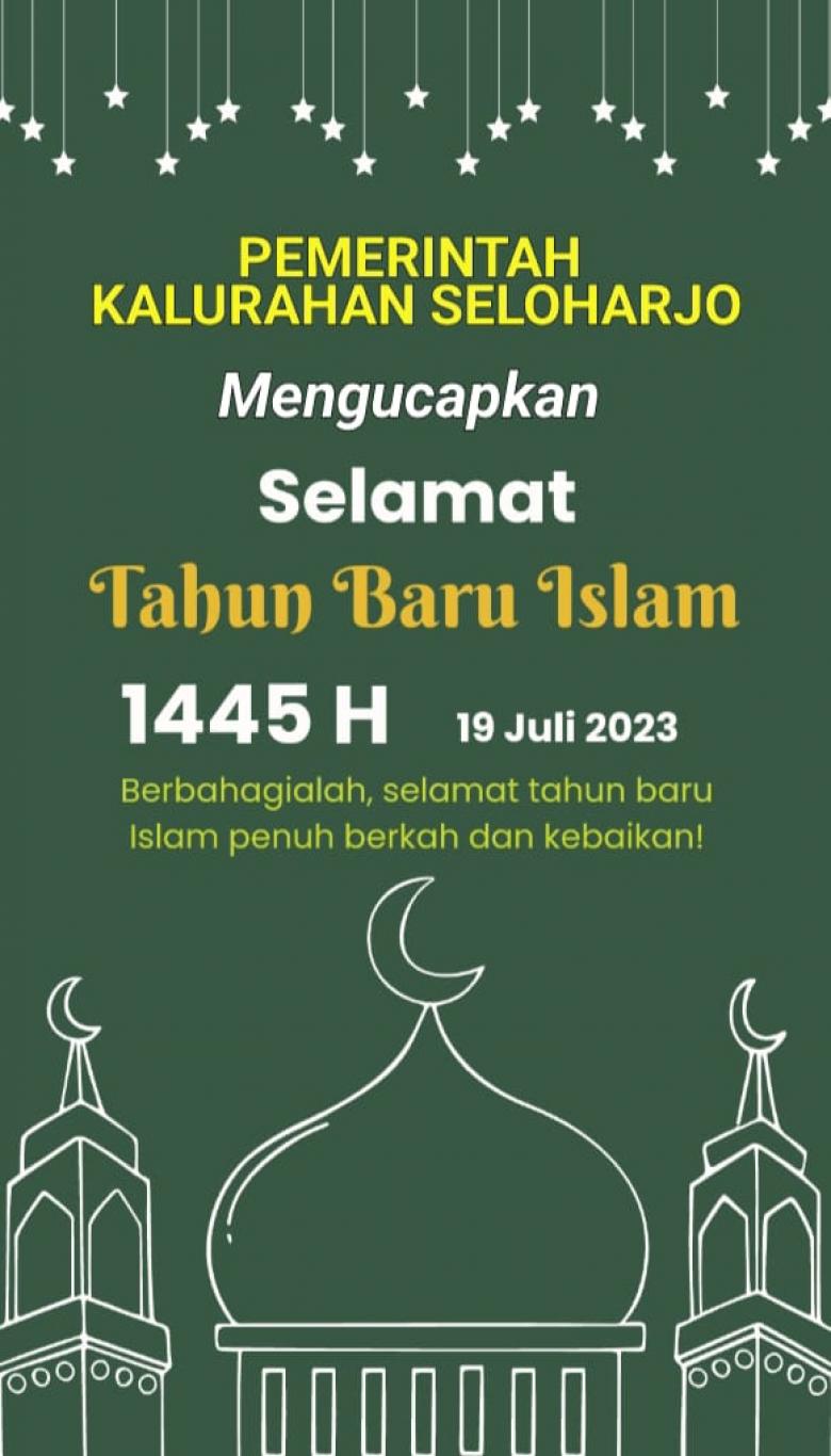 UCAPAN SELAMAT TAHUN BARU ISLAM(MUHARAM) 1445 H