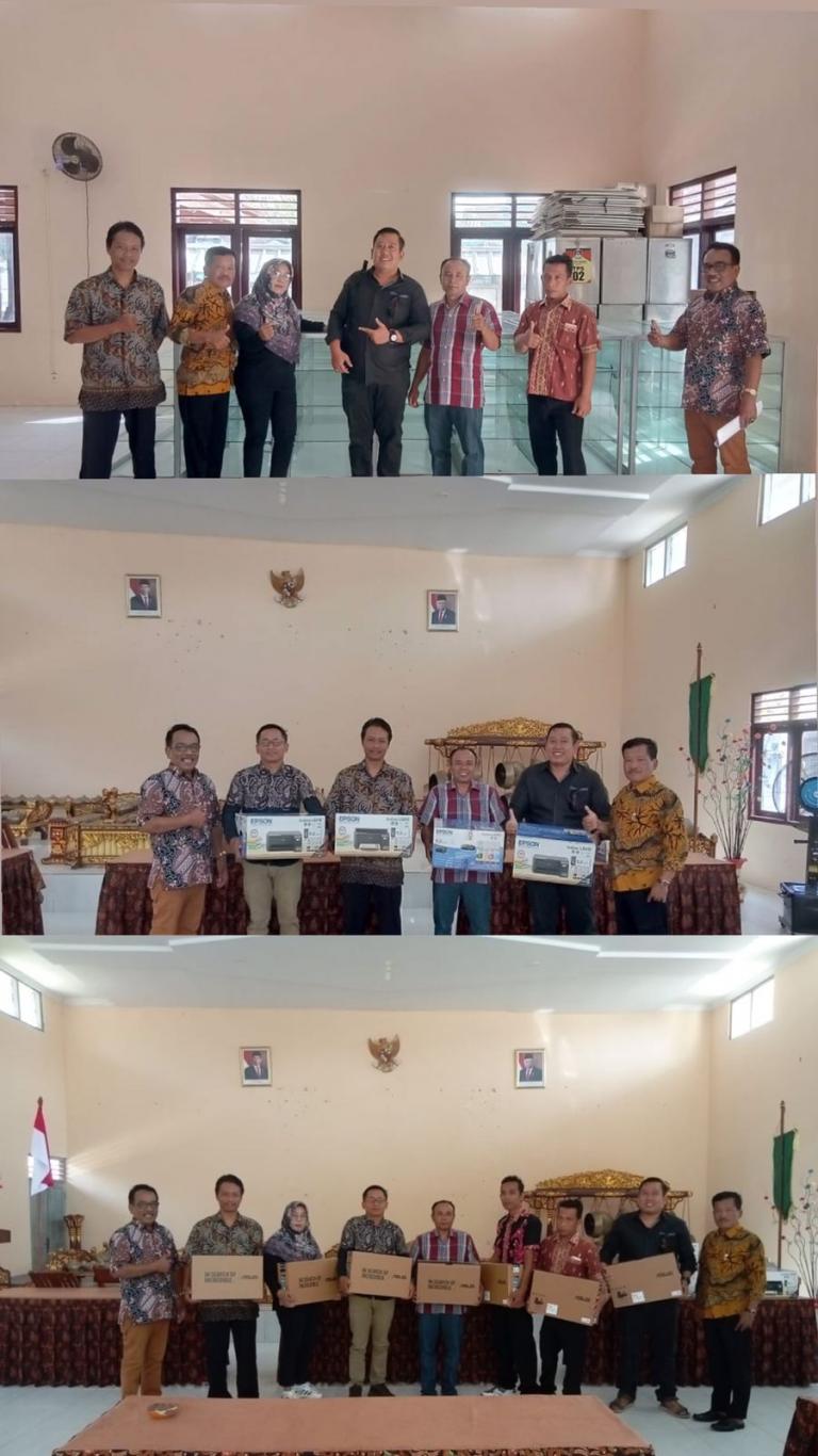 Serah Terima Fasilitas Untuk 6 Posyandu Seloharjo 