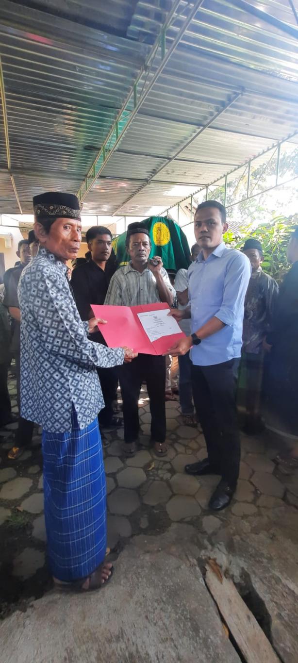 Aksi Simpati Pemerintah Seloharjo Kepada Alm. Mustajad di Padukuhan Blali RT. 05