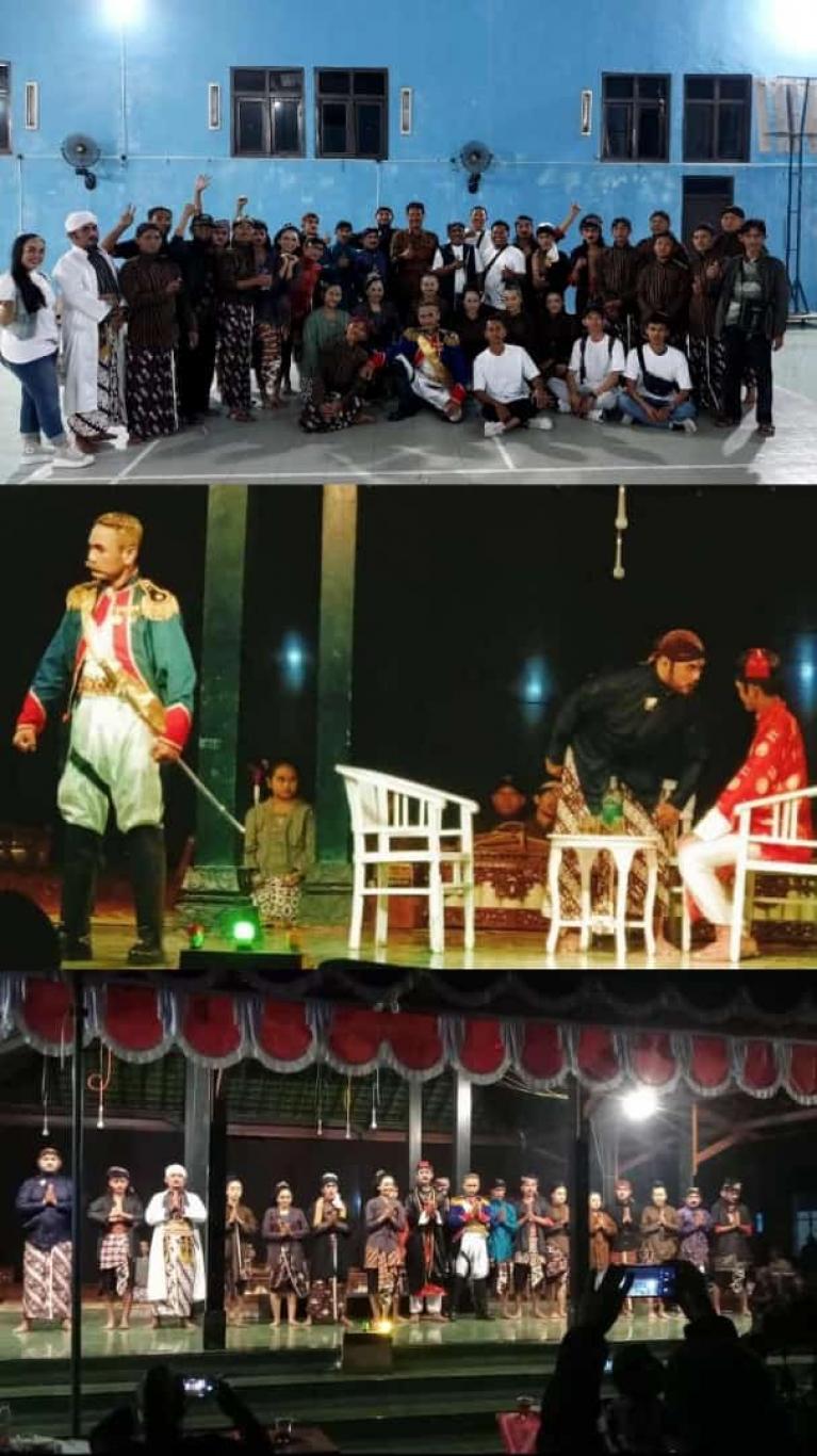 Desa Budaya Seloharjo Ikuti Festival Ketoprak di Pendopo Kalurahan Wukirsari