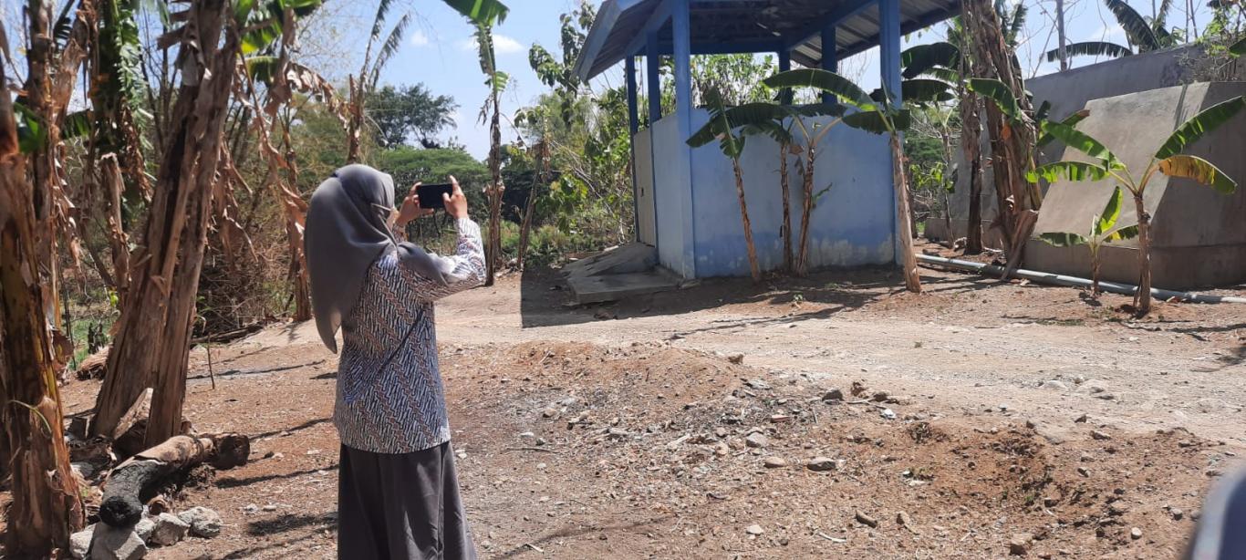 Tinjau Lokasi TKD bersama DPTR Kabupaten Bantul