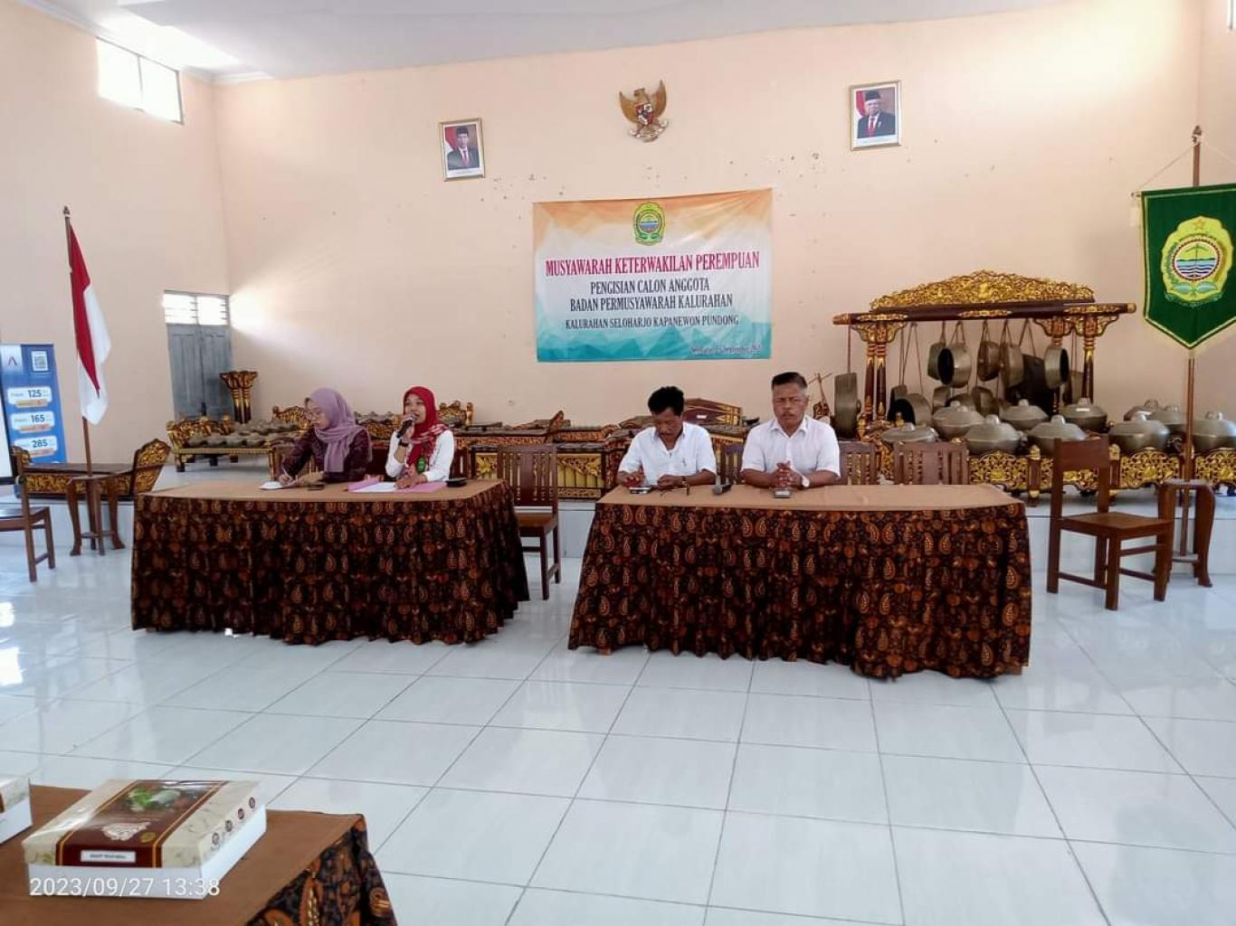 Musyawarah Keterwakilan Perempuan Kalurahan Seloharjo