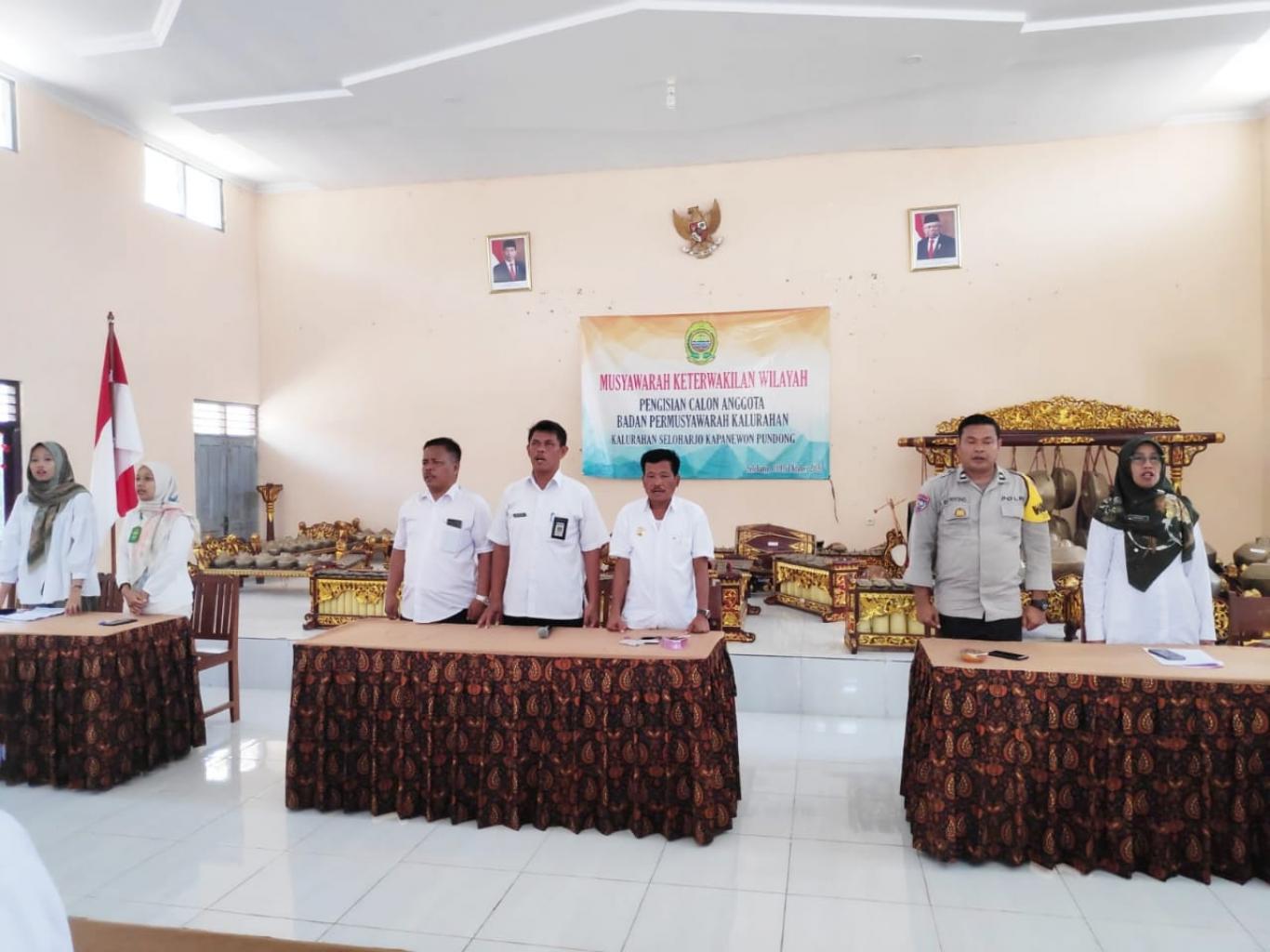 Musyawarah Keterwakilan Wilayah 2 Pengisian Calon Bamuskal  Kalurahan Seloharj