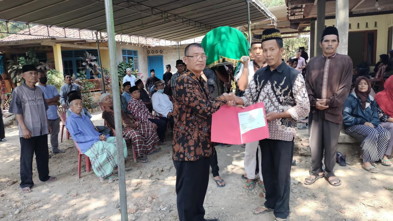Aksi Simpati Pemerintah Kalurahan Seloharjo Kepada Alm. Nyai Juminten Di Padukuhan Kalipakem
