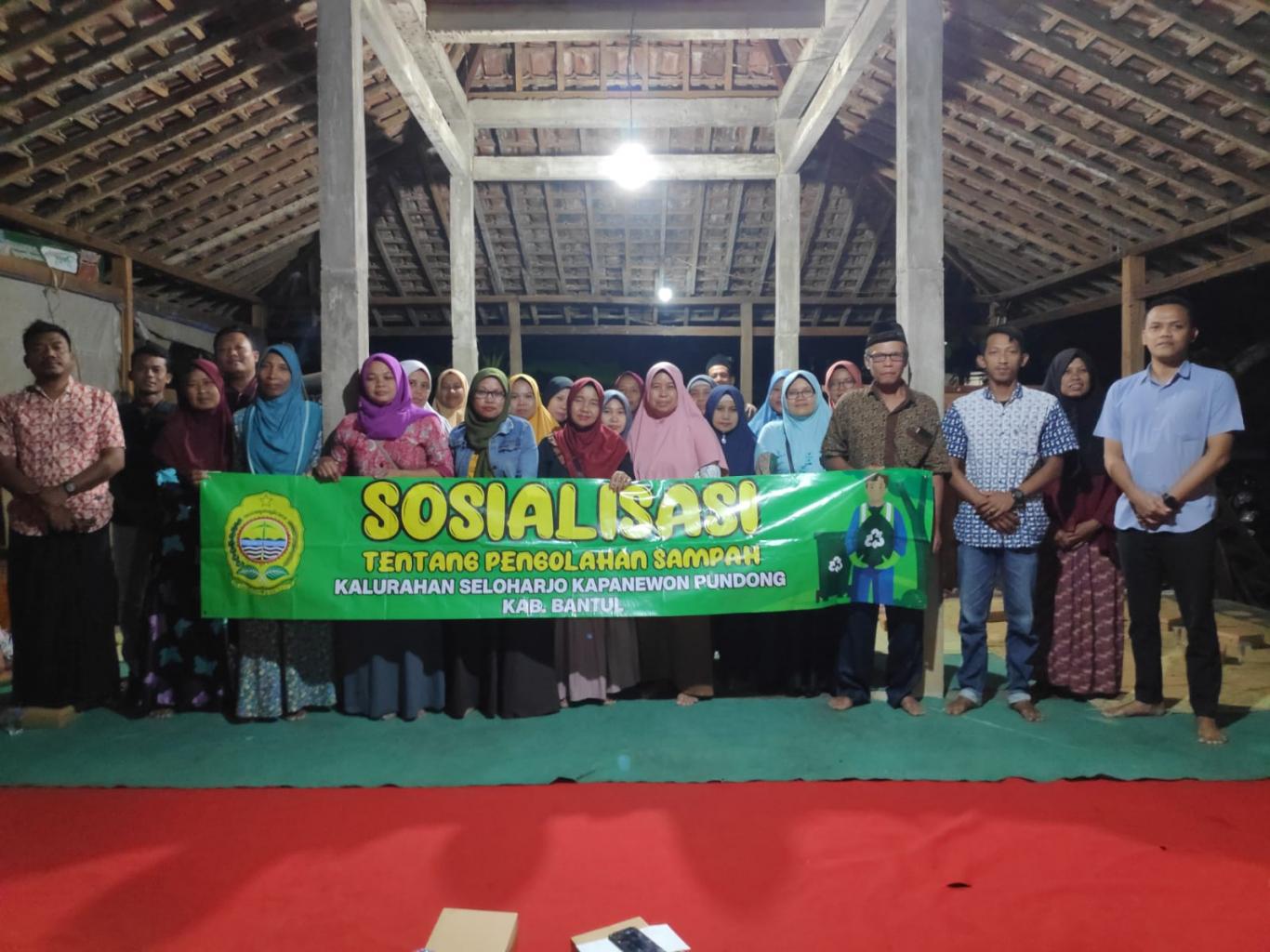 Sosialisasi Pengelolaan Sampah di Padukuhan Ngreco