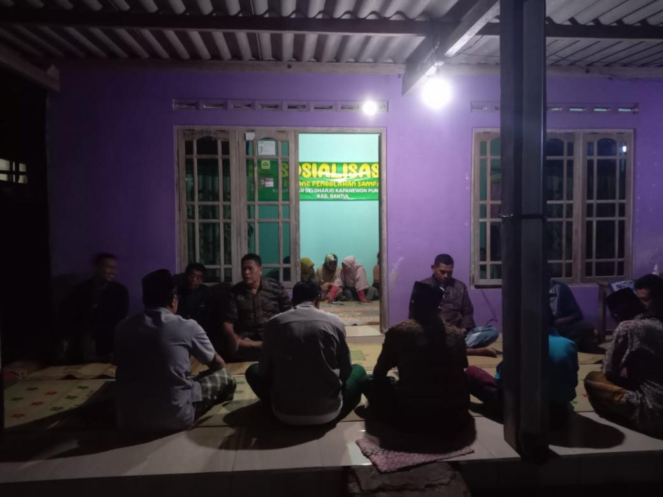 Sosialisasi Pengelolaan Sampah di Padukuhan Blali