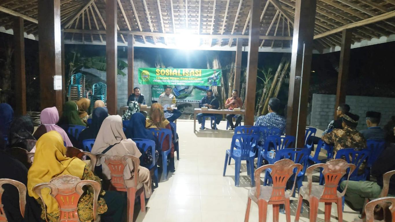 Pemerintah Seloharjo Gelar Sosialisasi Pengelolaan Sampah di Padukuhan Kalipakem