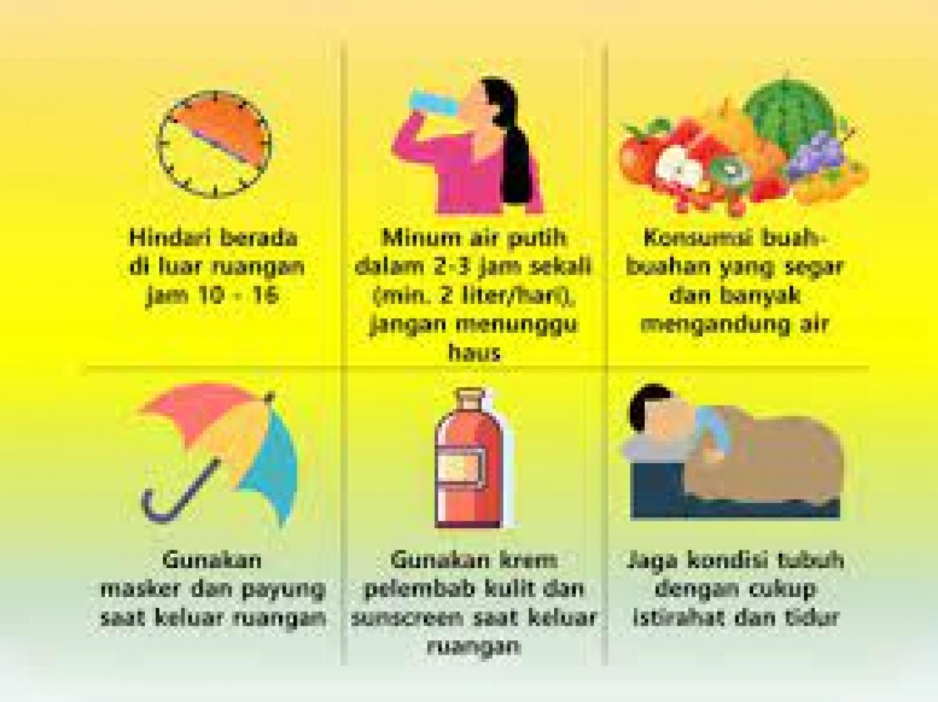 Tetap Sehat di Cuaca Ekstrim/Kemarau Panjang