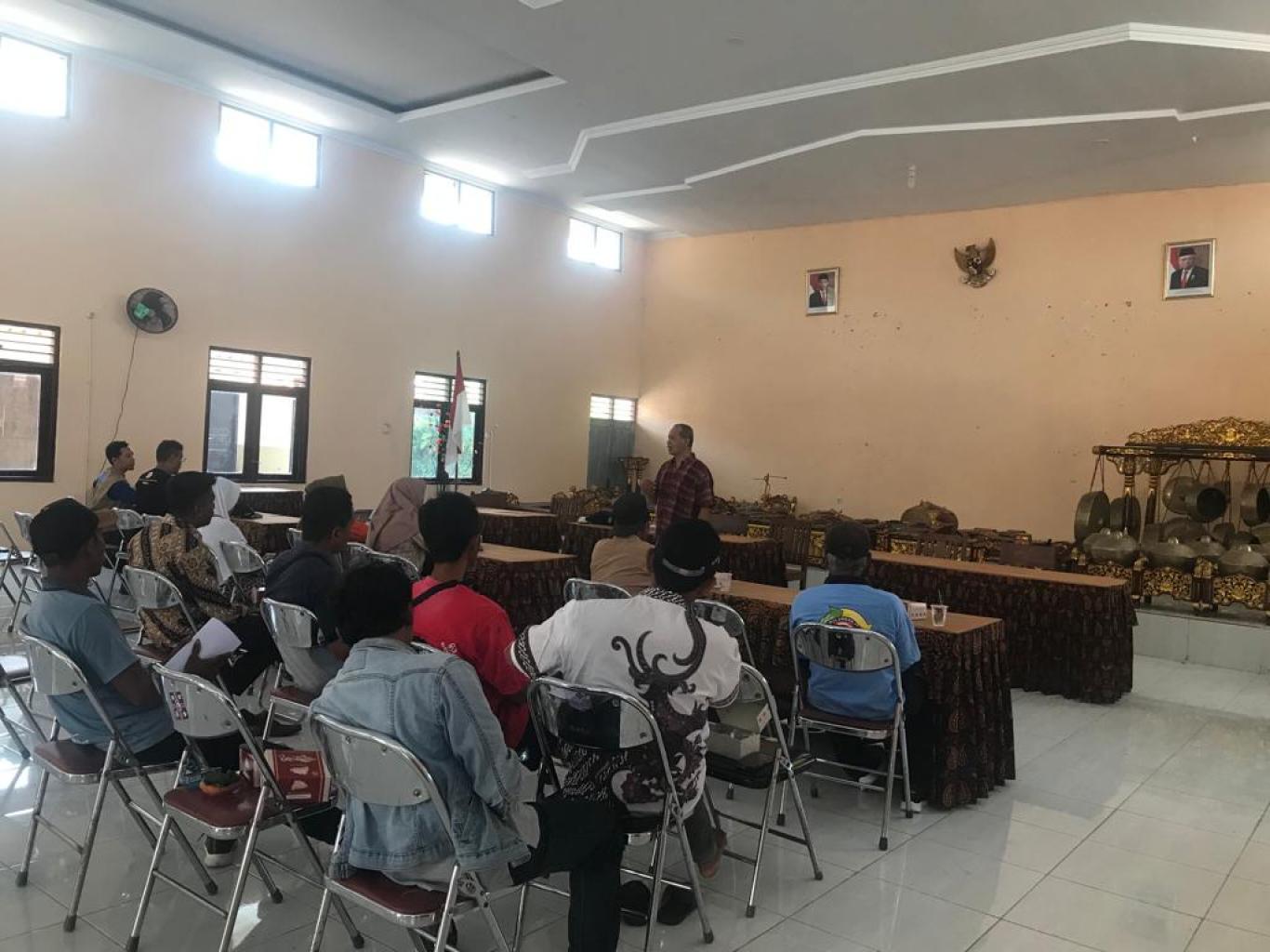 Rapat Koordinasi Anggota FPRB di Kalurahan Seloharjo
