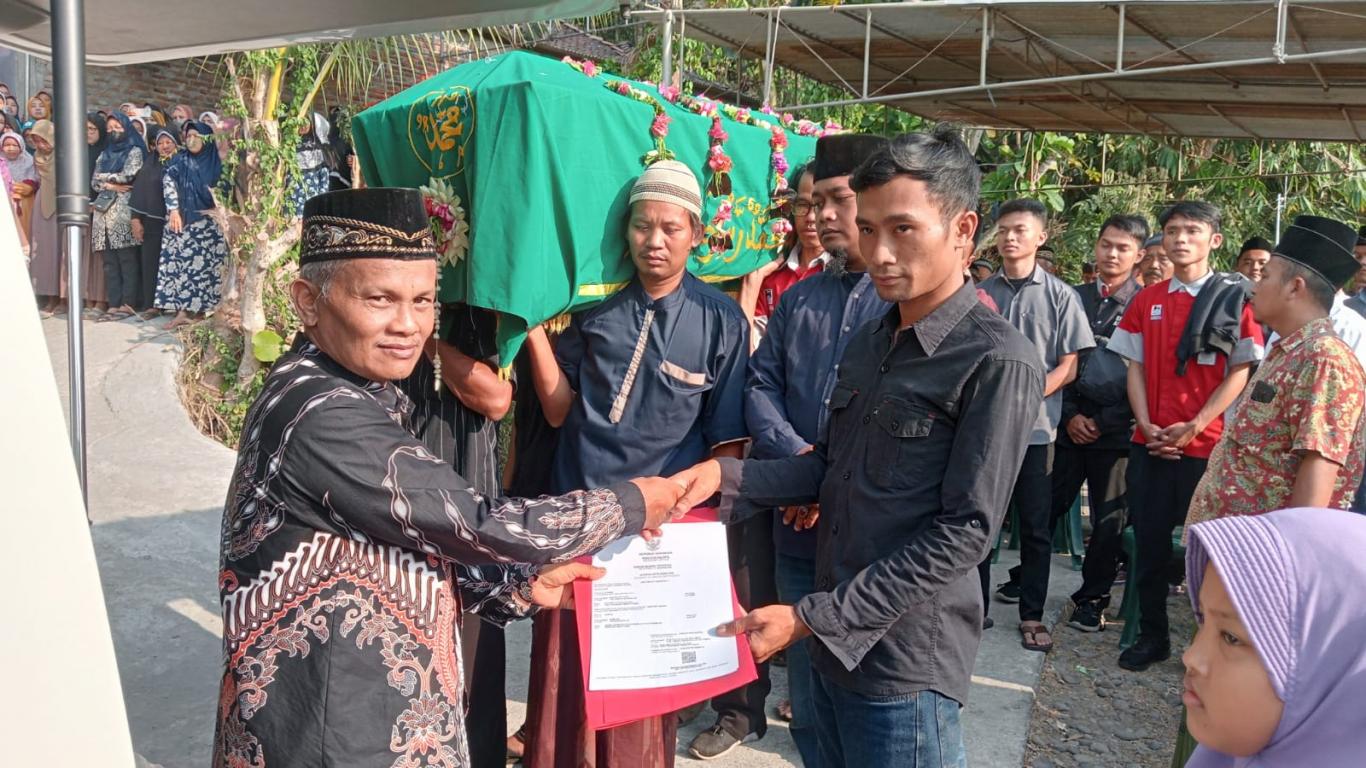 Aksi Simpati Pemerintah Kalurahan Seloharjo pada Alm. Rian Arif A Warga Padukuhan Poyahan