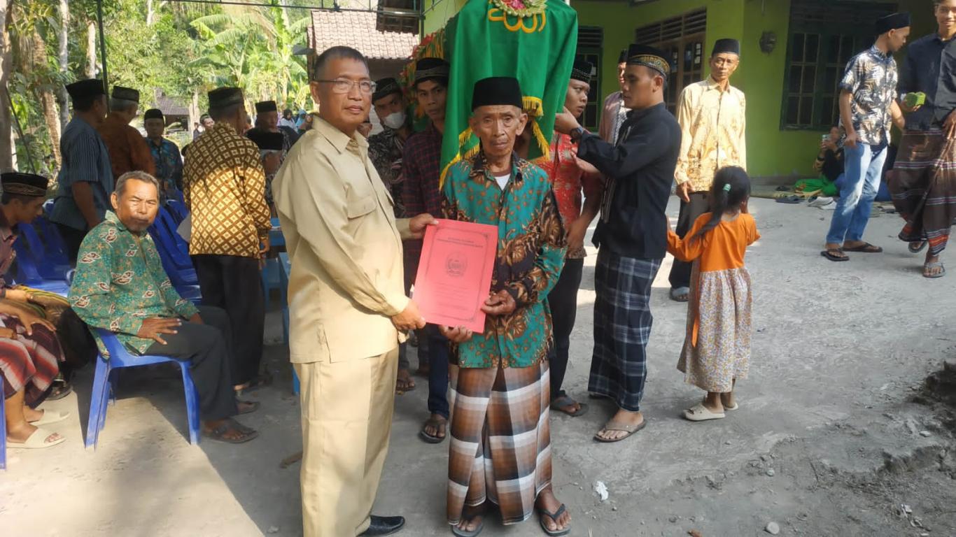 Aksi Simpati Pemerintah Kalurahan Seloharjo pada Nyai Jenjem Warga Padukuhan Secang Kalinampu