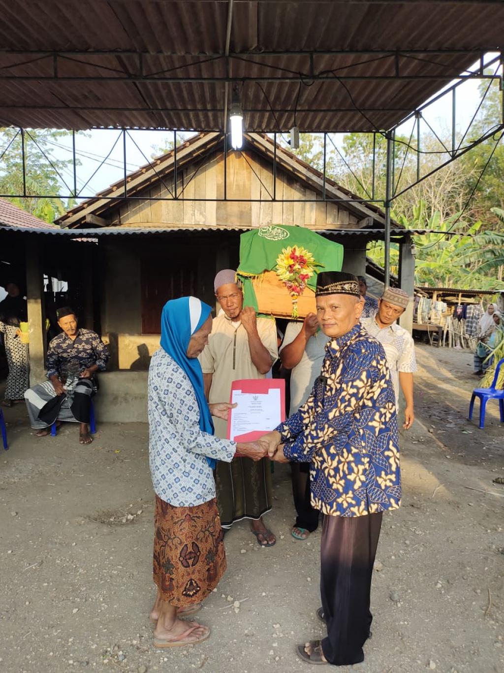 Aksi Simpati Pemerintah Kalurahan Seloharjo Kepada Kyai Sudi Wiyono/Jaidi di Padukuhan Jelapan