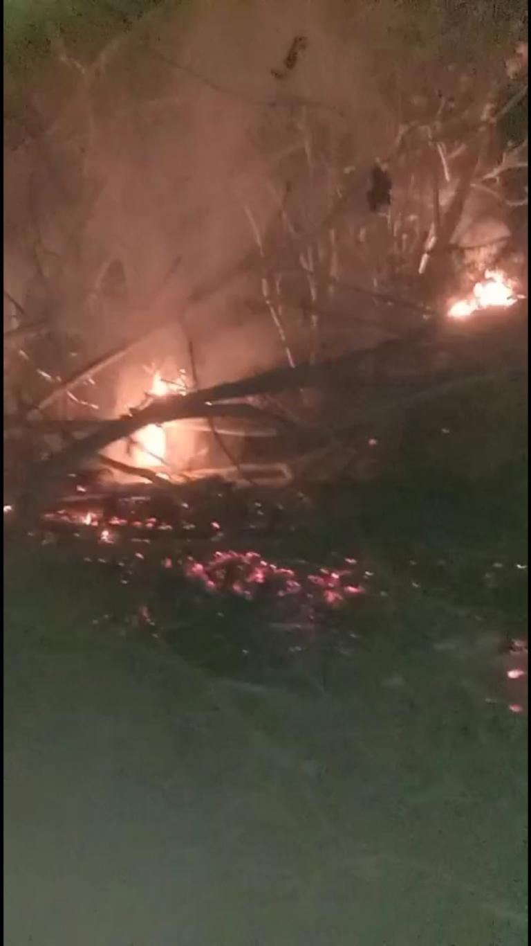 Kebakaran Hutan di Padukuhan Blali RT 04