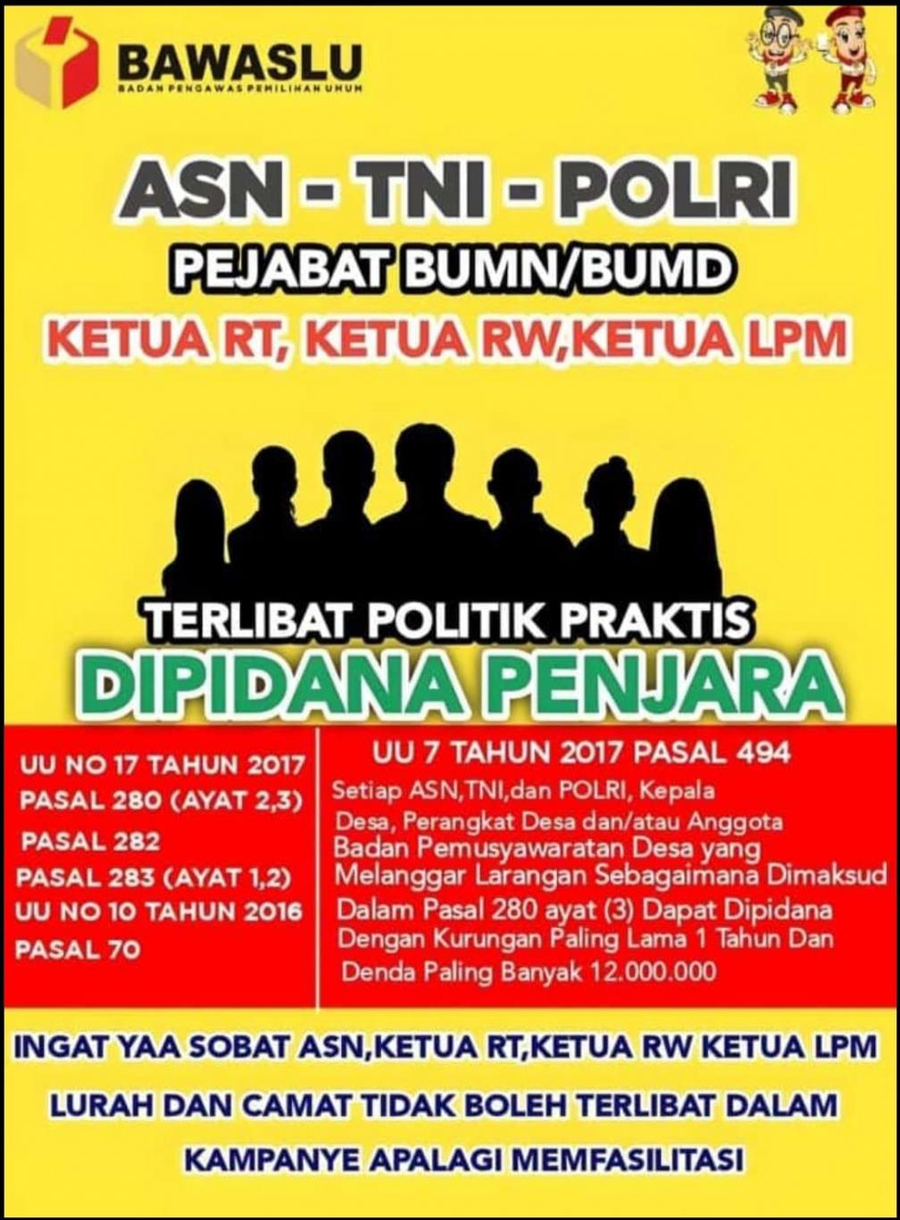 Larangan dan Sanksi dalam Kampanye Pemilu 2024