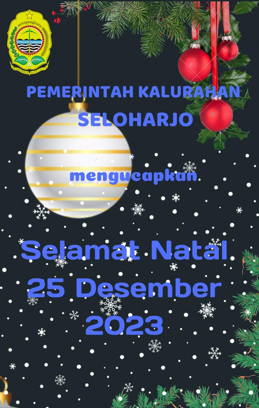 SELAMAT NATAL 25 DESEMBER 2023