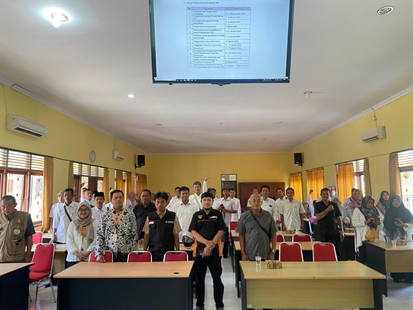 Rapat Koordinasi dan Konsolidasi Rekruitment Pengawas TPS (PTPS) Pemilu 2024