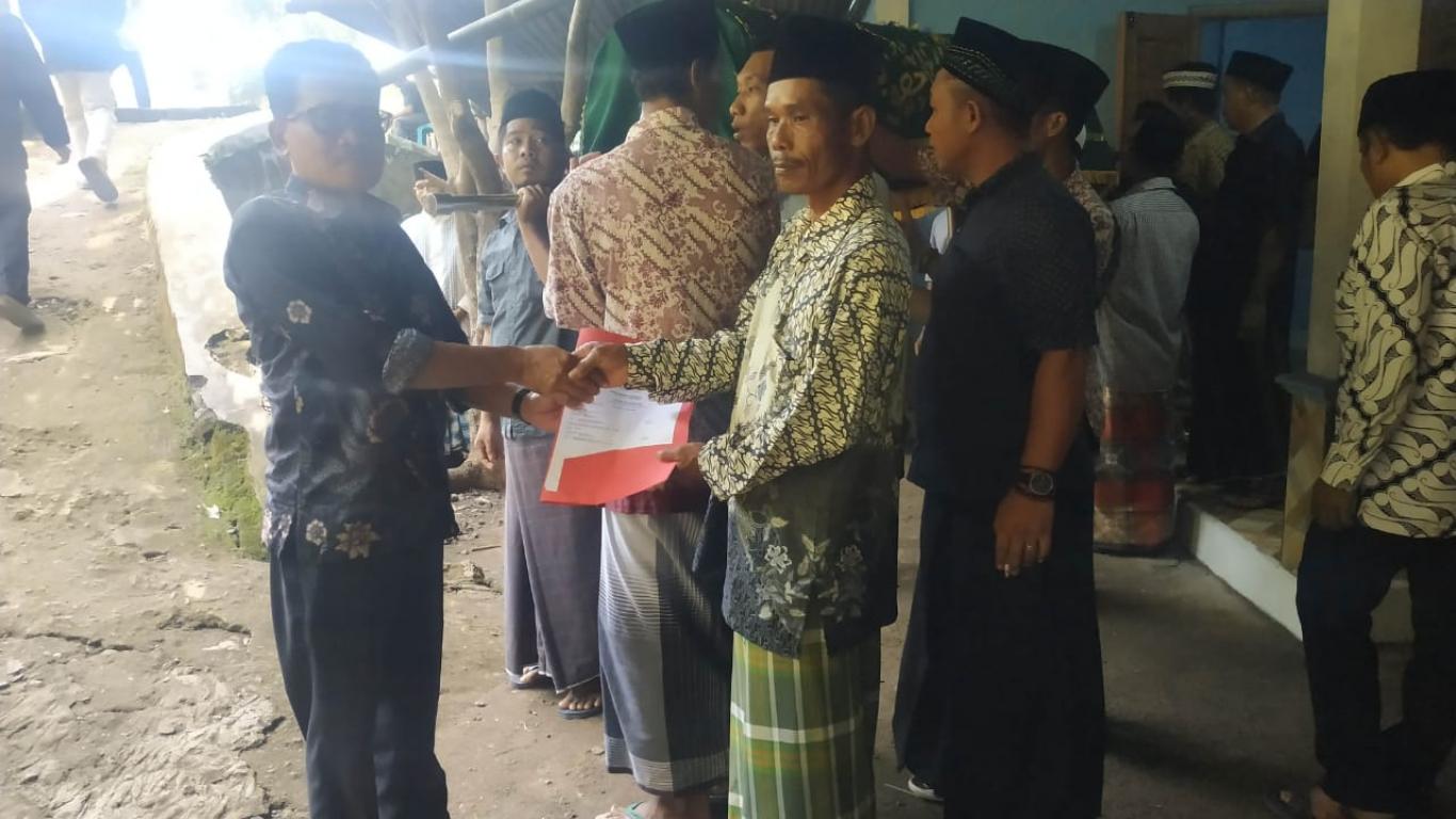 Aksi Simpati Pemerintah Kalurahan Seloharjo Kepada Ny. Sukinem alias Marto Surami Warga Dukuh