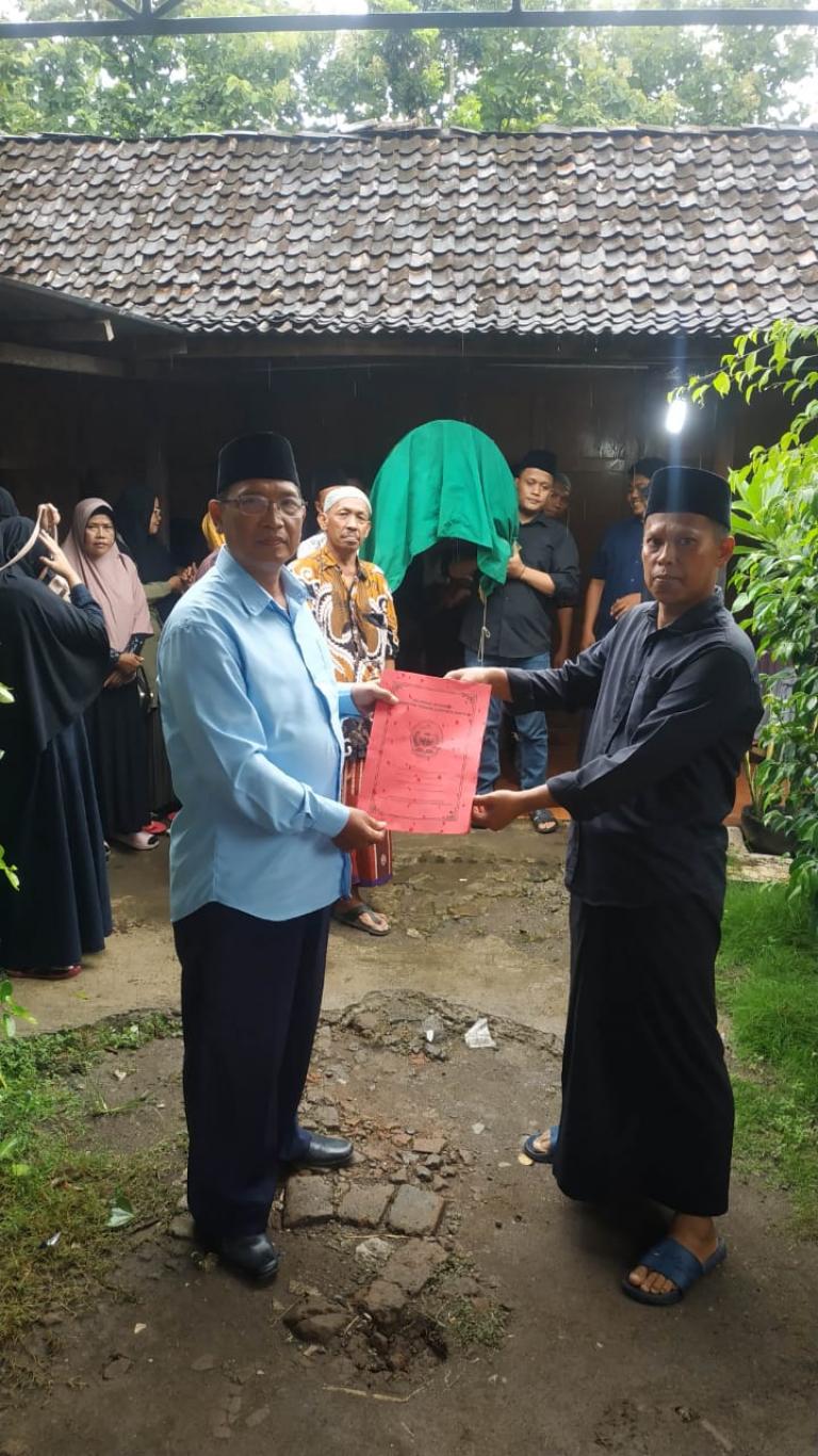 Aksi Simpati Pemerintah Kalurahan Seloharjo Kepada Almh Kyai Jilam/Rejo Sumarto