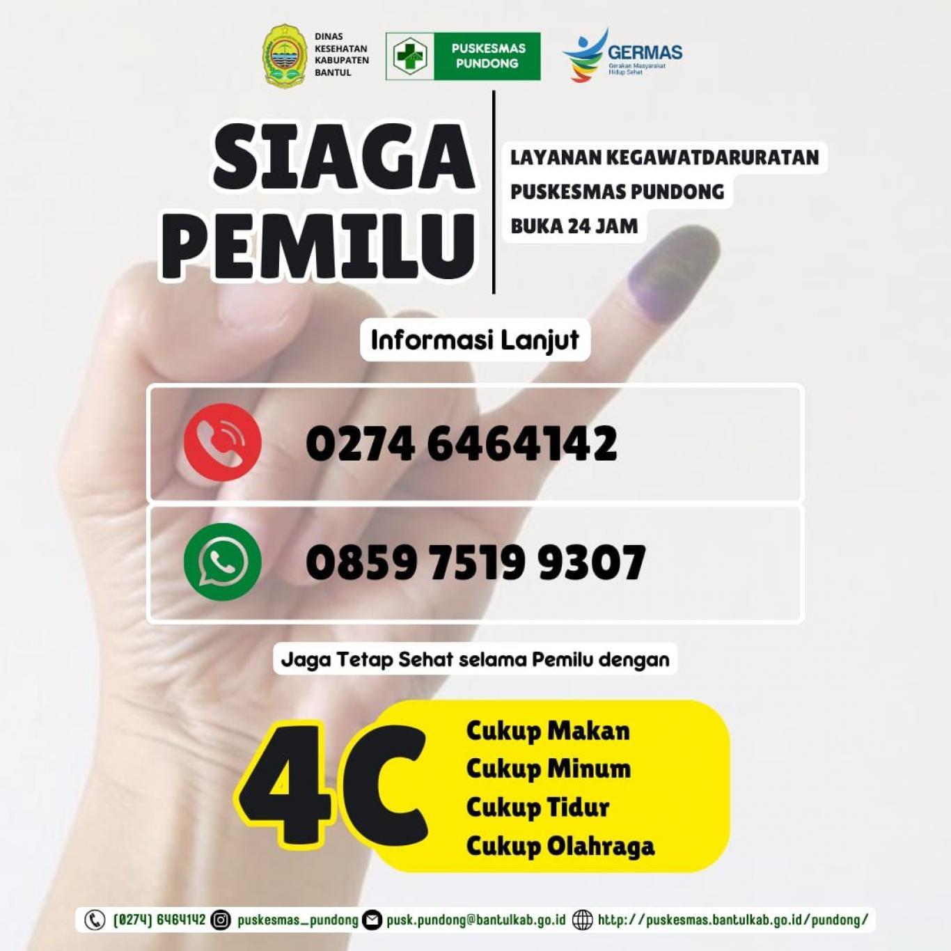 Info Kesiapsiagaan pada Saat Pemilu 14 Februari 2024