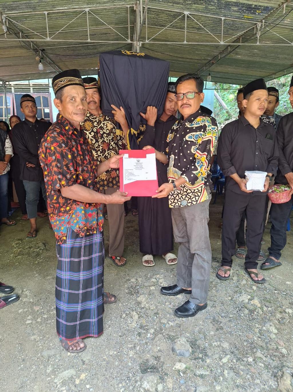 Aksi Simpati Pemerintah Kalurahan Seloharjo Kepada Almh Kyai Jodarso