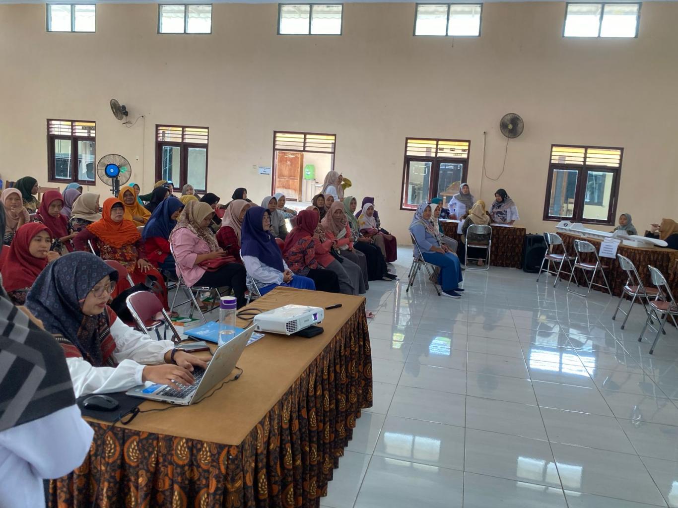 Pelatihan Kader Posyandu Seloharjo oleh Dinas Kesehatan Kabupaten Bantul Hari Kedua