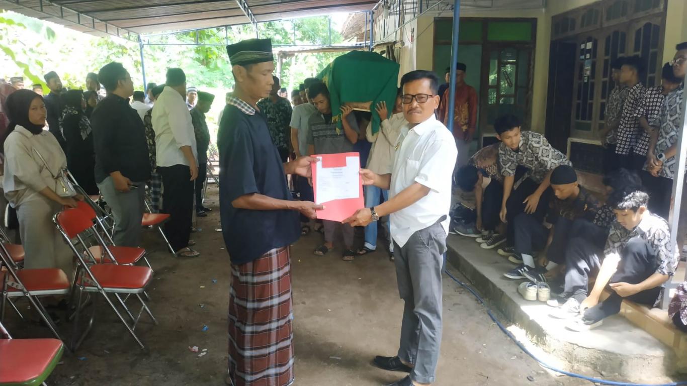 Aksi Simpati Pemerintah Kalurahan Seloharjo Kepada Almh Kyai Dwi Purwanto
