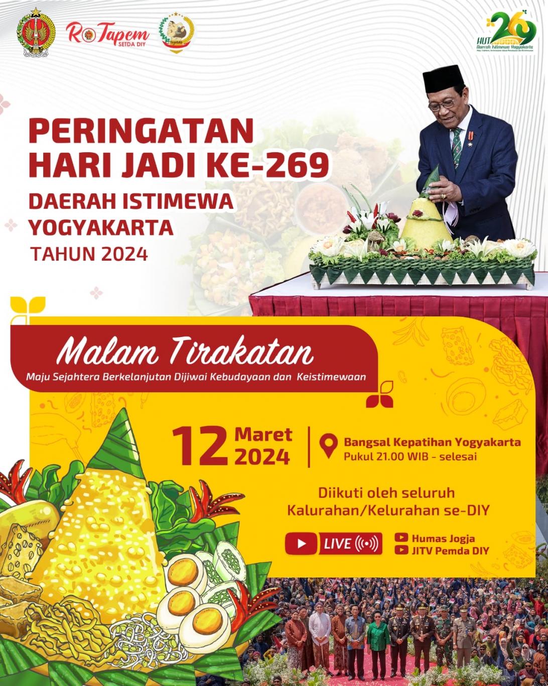 Peringatan Hari Jadi ke- 269 DIY