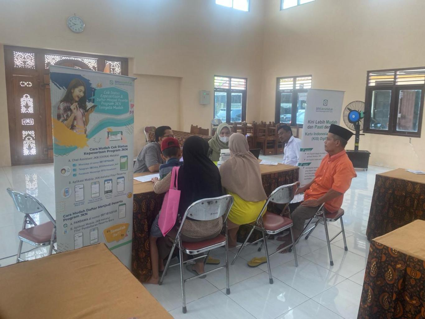 Pelayanan BPJS di Kalurahan Seloharjo