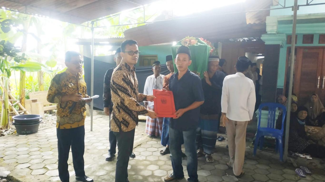 Aksi Simpati Pemerintah Kalurahan Seloharjo Kepada Alm. Ny Ngajiyem di Padukuhan Jelapan