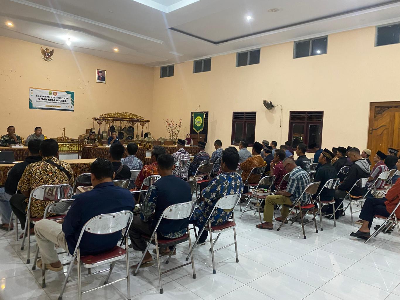 Sosialisasi & Pembentukan Omah Jaga Warga Kalurahan Seloharjo