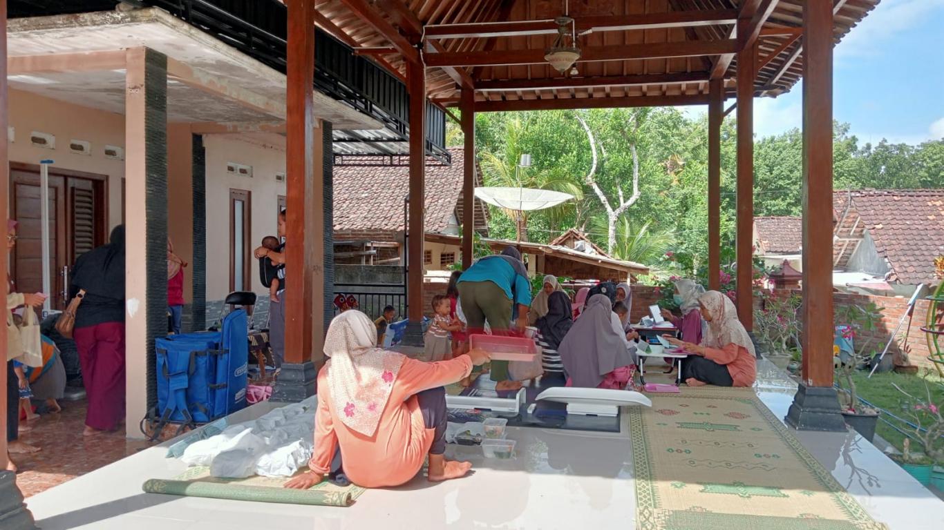 Posyandu Lanisa dan Balita di Padukuhan Nambangan Kalurahan Seloharjo