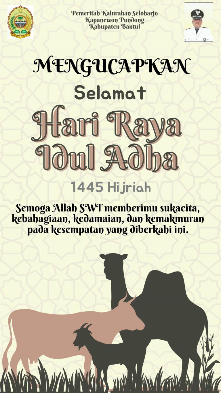 Selamat Hari Raya Idul Adha 1445 H