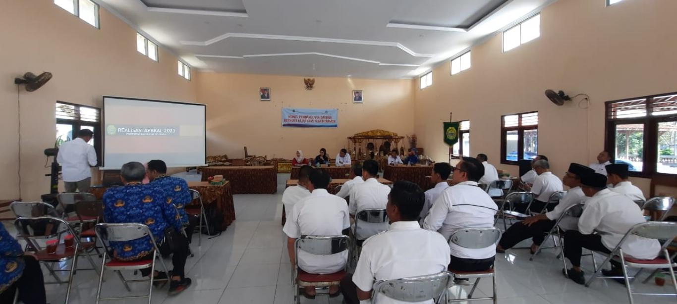Monev Pembangunan Daerah oleh Inspektorat Daerah Kab. Bantul bersama Kejaksaan Bantul di Kalurahan S