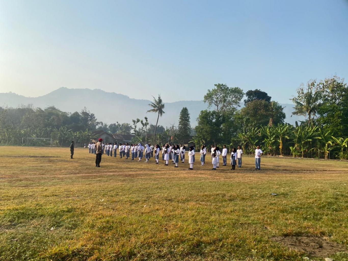 Latihan PASKIBRA Hari Ketiga Untuk Mempersiapkan Hari Kemerdekaan Indonesia Ke-79 Tahun