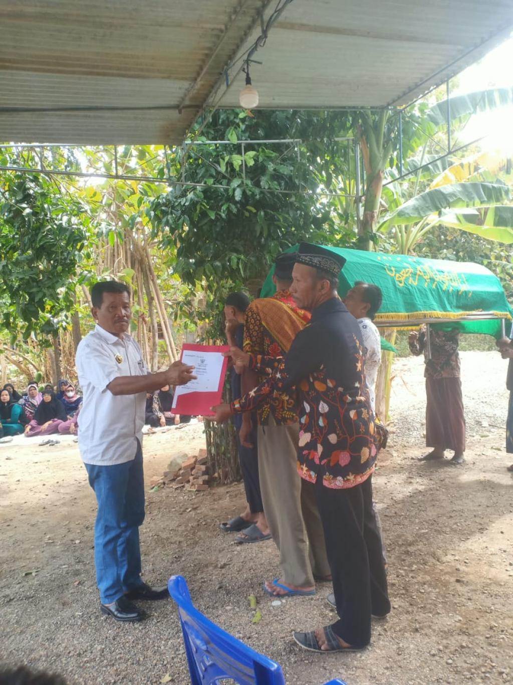 Aksi Simpati Pemerintah Kalurahan Seloharjo Kepada Kyai Tugiman di Padukuhan Pentung