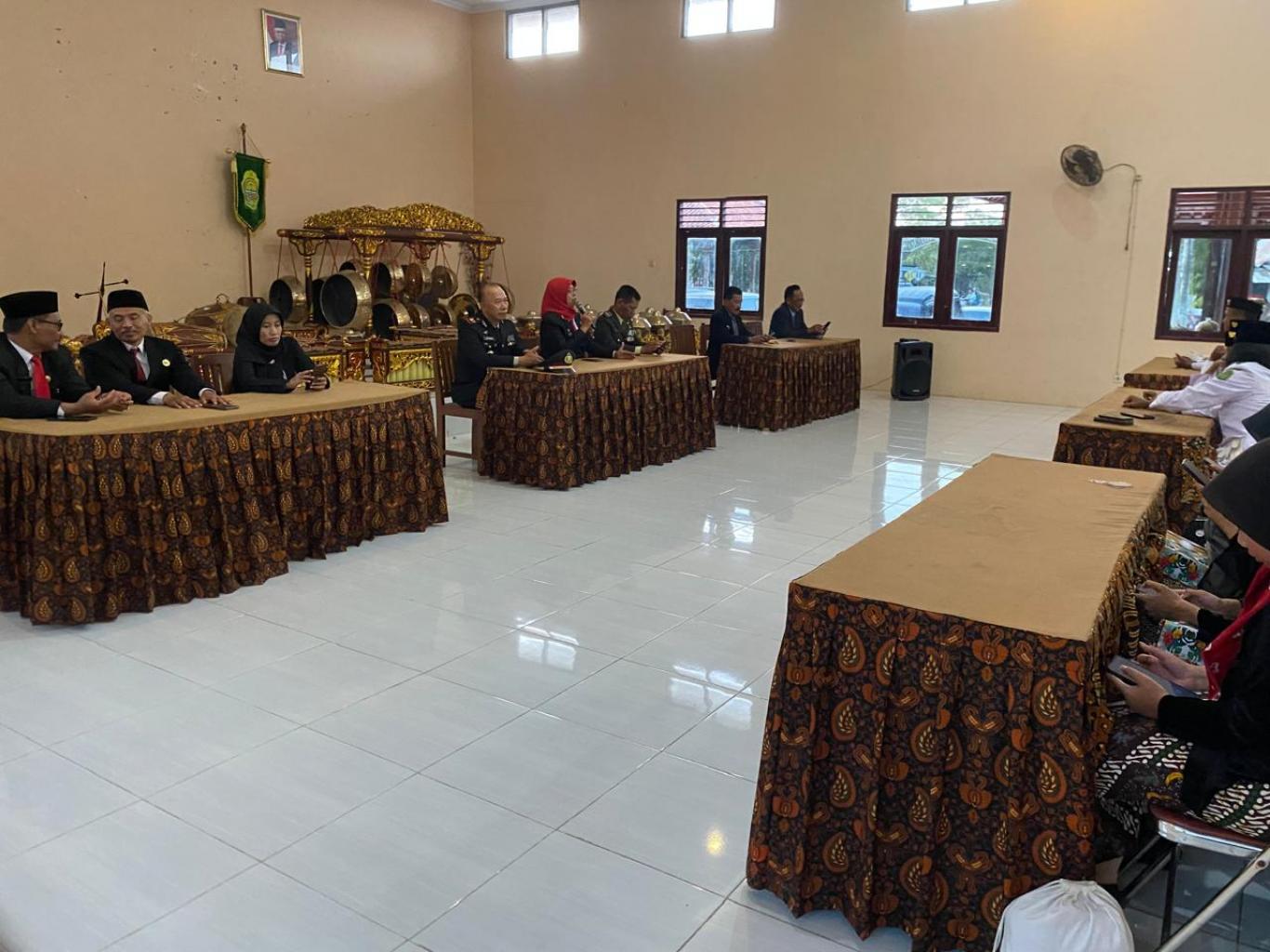Ramah Tamah Paskibra Kapanewon Pundong di Aula Kalurahan Seloharjo
