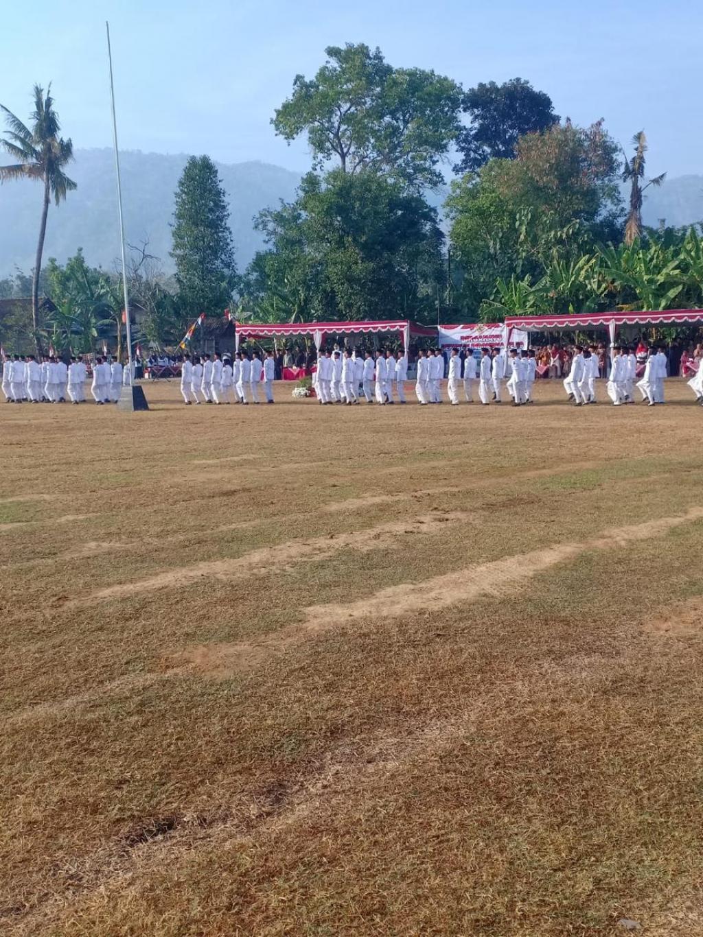 Upacara Bendera Memperingati Hari Ulang Tahun Kemerdekaan Republik Indonesia yang ke-79