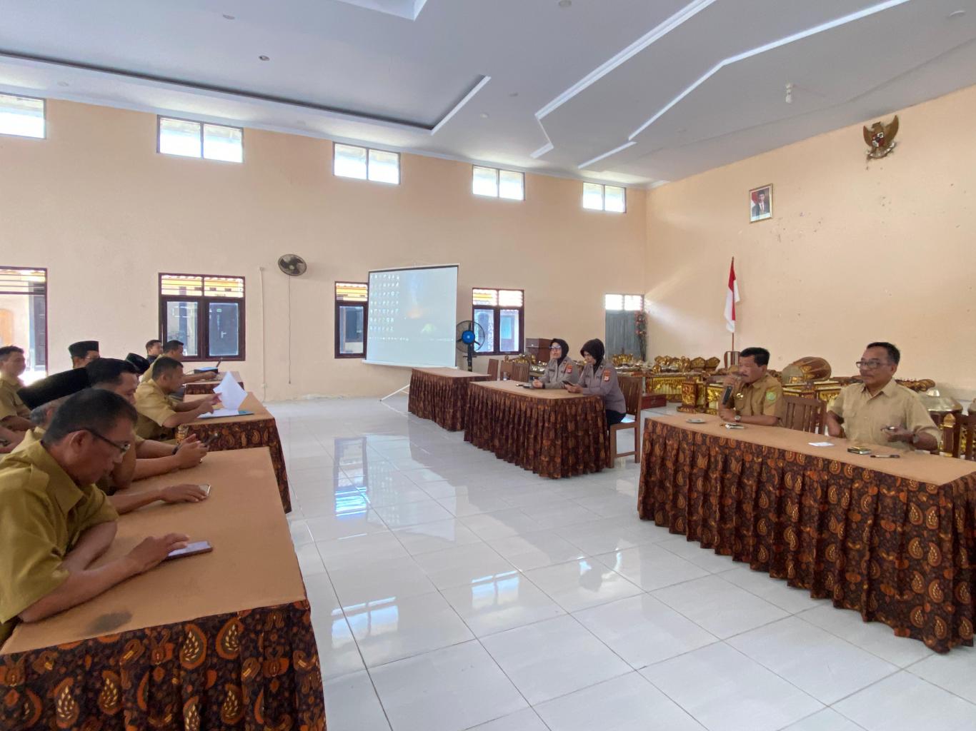 Pemerintah Kalurahan Seloharjo Bersama Polda DIY Selenggarakan Sosialisasi Terkait Judi Online